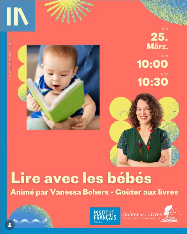 Lire avec les bébés à l'Institut français de Munich (mars 2026)