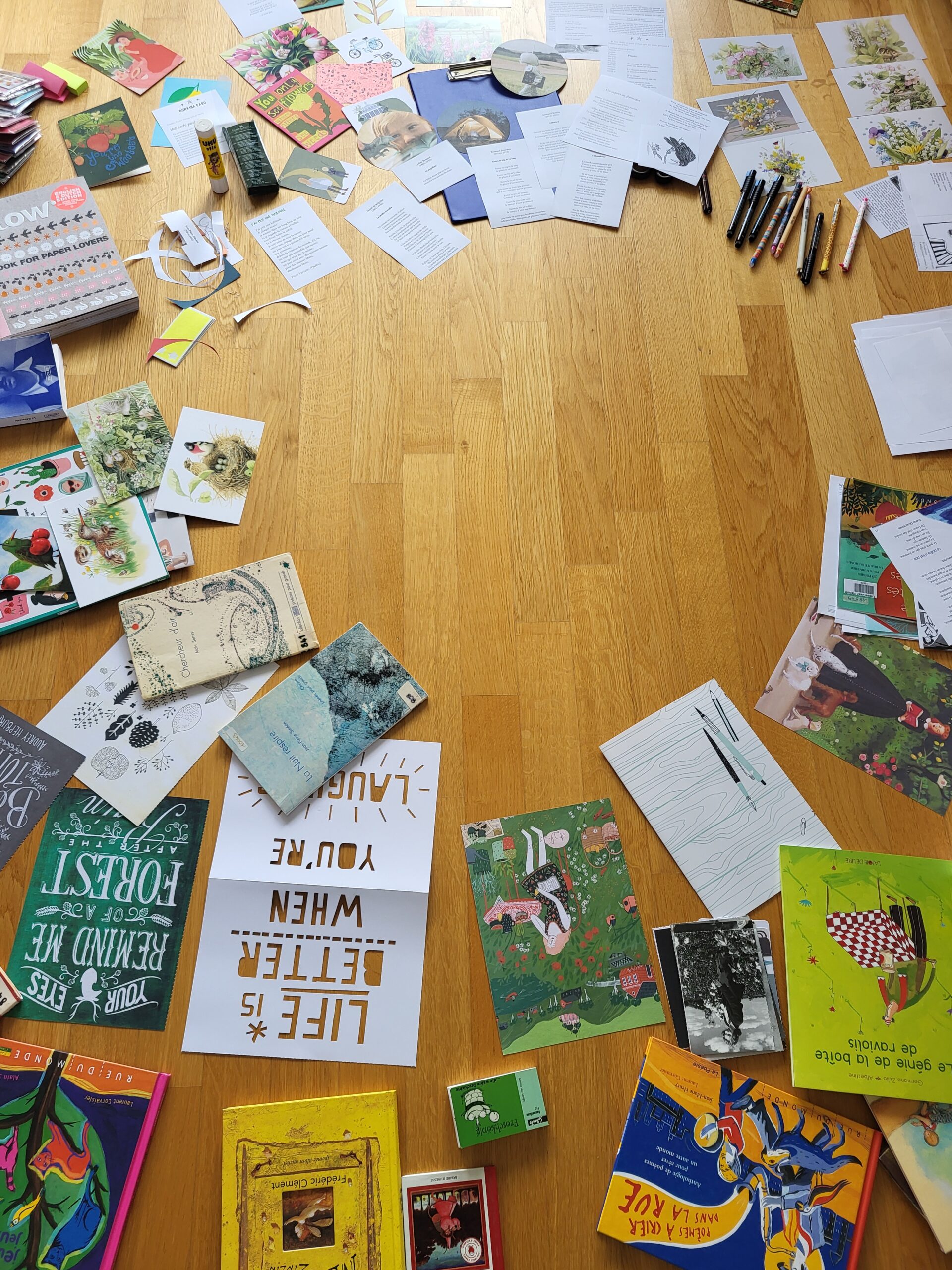 Stage bibliocréatifs Goûter aux livres